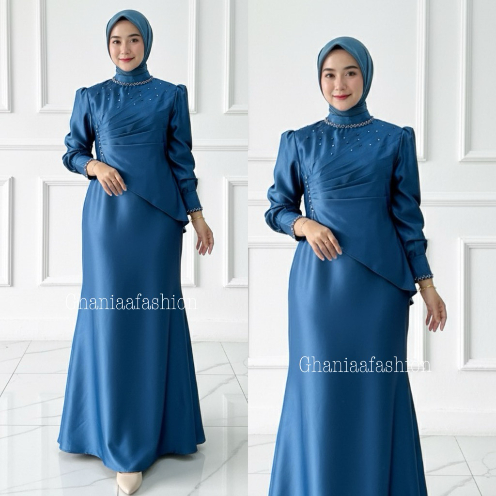 Dress Viral Duyung Dress Kondangan Dress Bridesmaid