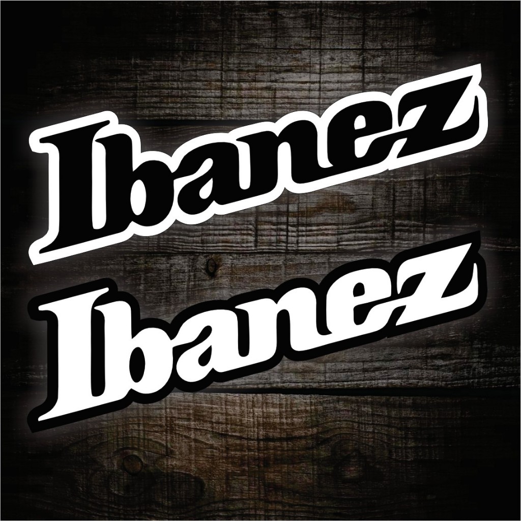 Ibanez Sticker Logo Vinyl Decal Sticker - Waterproof