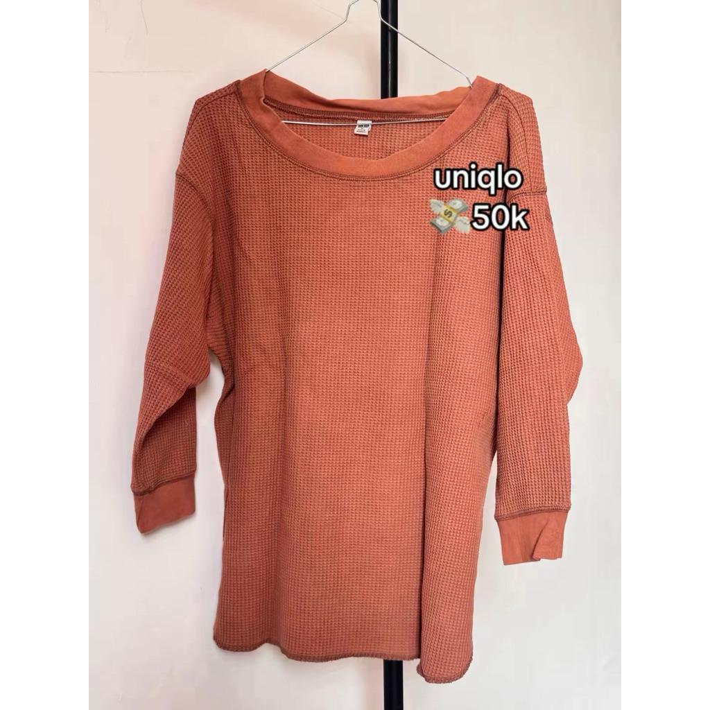 preloved t shirt long sleeve uniqlo