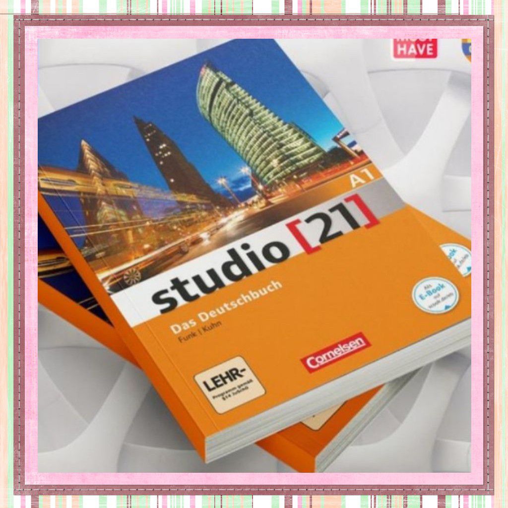 BUKU SERIES BAHASA JERMAN STUDIO 21 DAS DEUTSCHBUCH A1,A2,B1