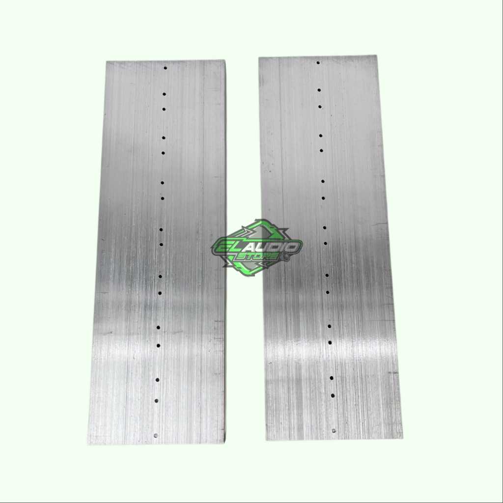 Heatsink Transistor Final 5sirip Panjang 30cm / Heatsink Toshiba Sanken MJL TIP - Tebal 2mm