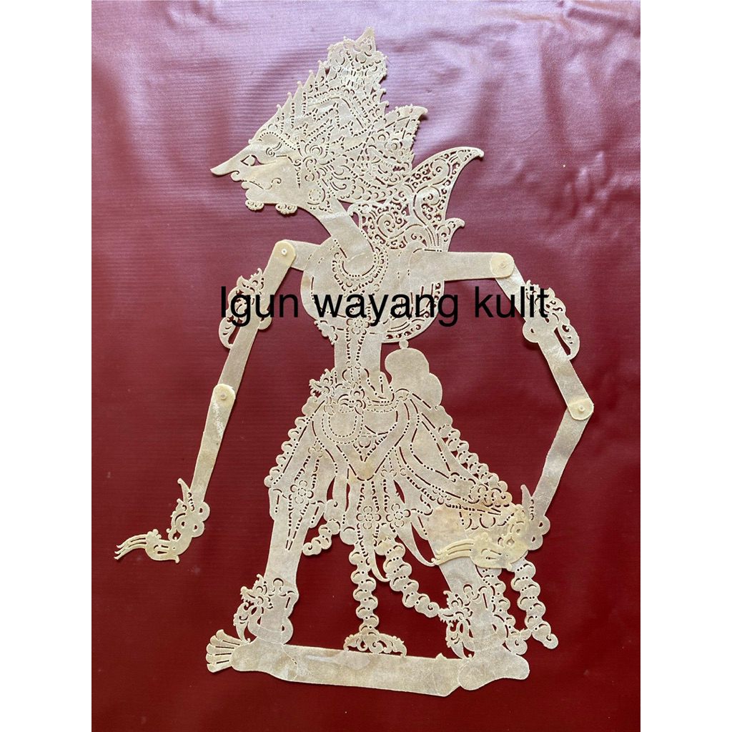 putihan wayang kulit asli bolodewo/putihan kulit baladewa