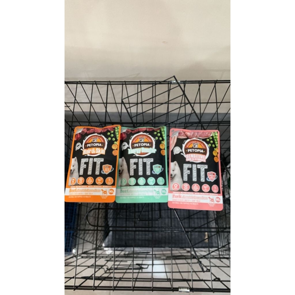PETOPIA FIT GOAT MILK POUCH 90GR||||Petopia Kaleng 380gr