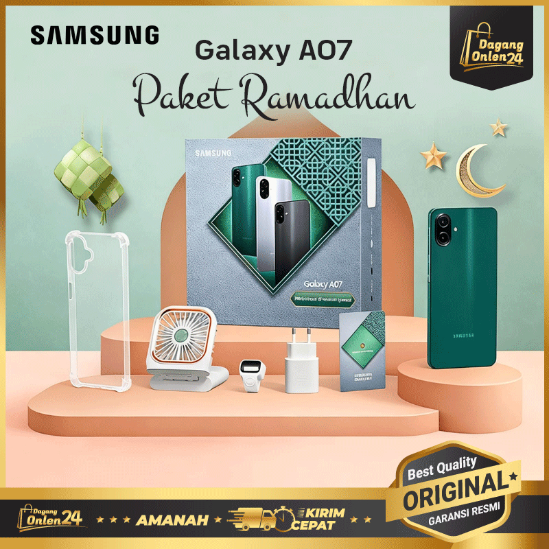 Samsung A07 8/256GB HP Murah Original 100% Android Terbaru 2025 Handphone 1 Jutaan Garansi