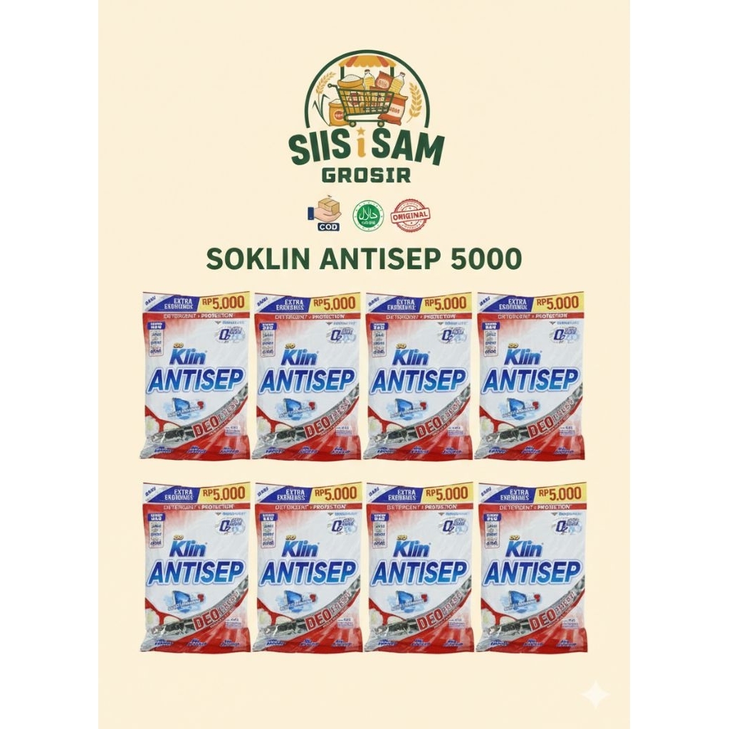 soklin deterjen bubuk