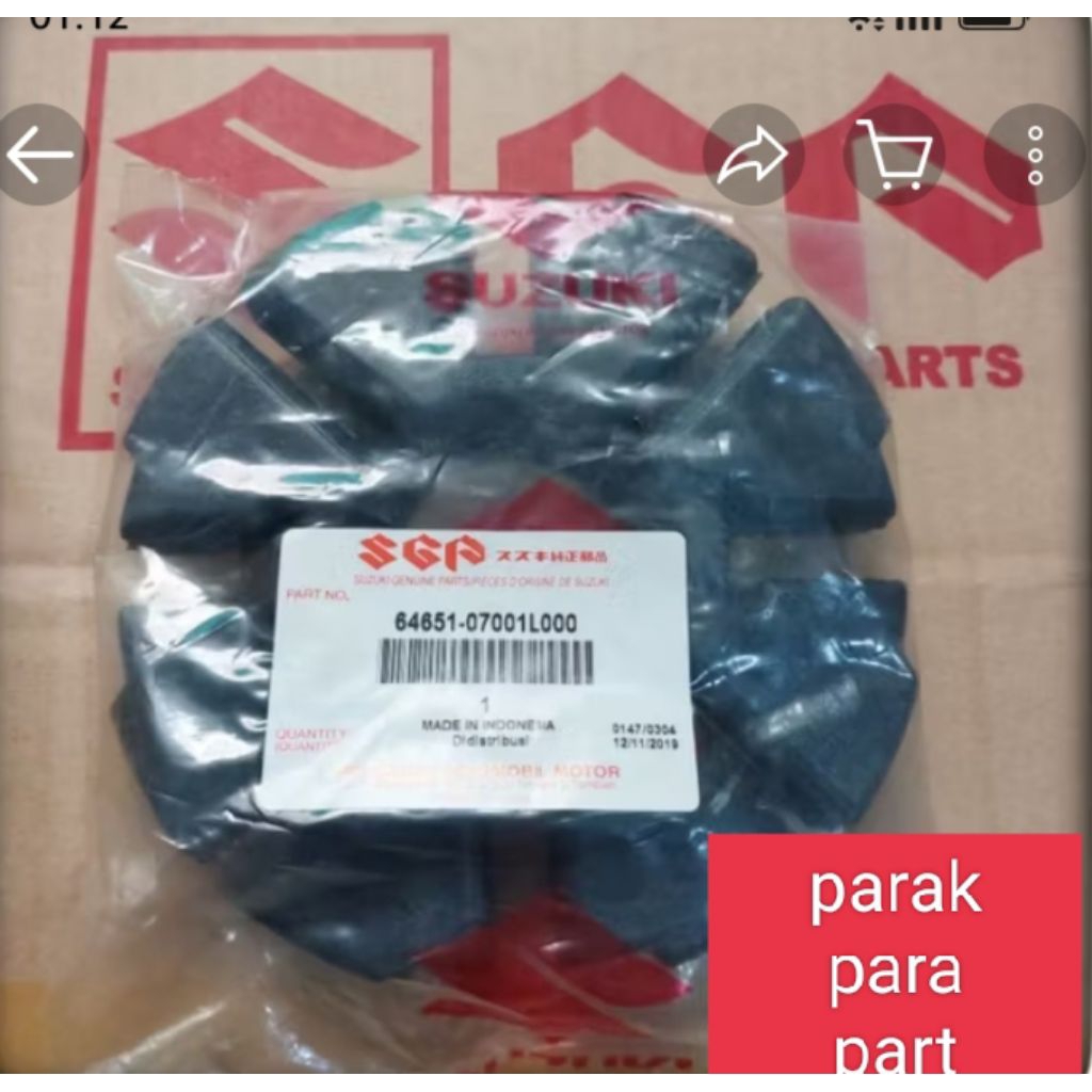 Karet tromol Suzuki Thunder 125 Thunder 250