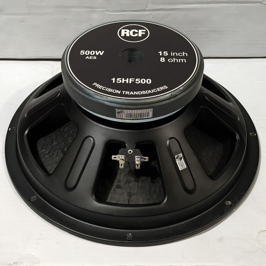 SPEAKER KOMPONEN 15 INCH RCF / speaker 15 inch RCF 15HF500 daya 500 watts vc 3 IN / original