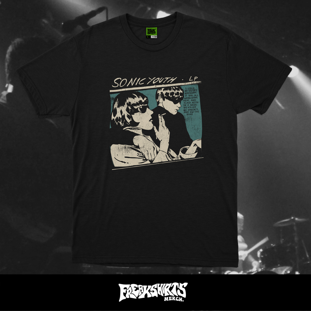Original [Freakshirts Merch] Kaos Band Sonic Youth Vintage Style Unisex Tee