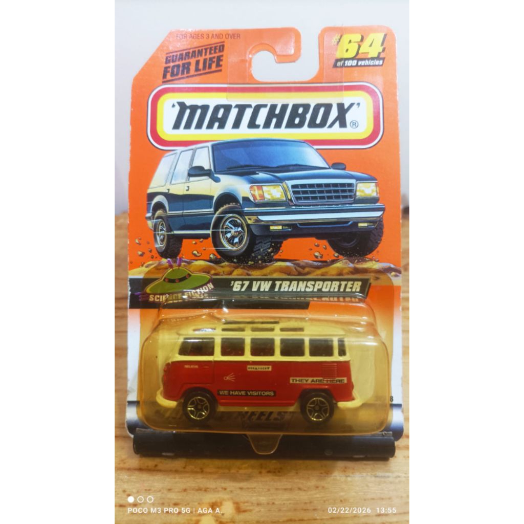 Matchbox 1998 VW Volkswagen Transporter