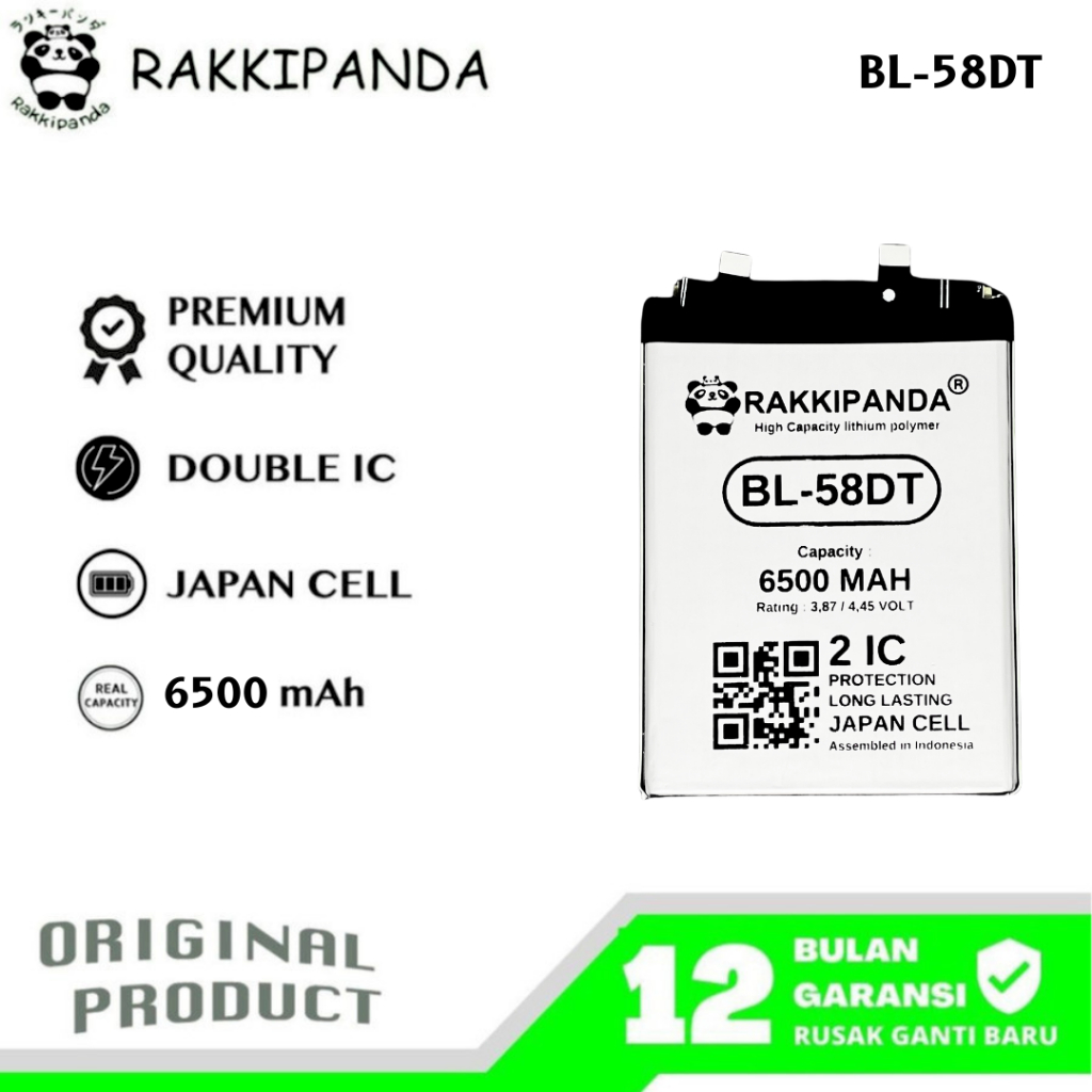 RakkiPanda - BL-58DT Tecno Pova 4 Pro Batre Batrai Baterai