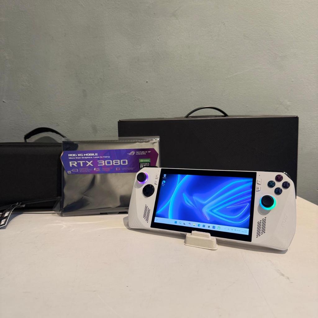 ROG Ally Z1 Extreme 16GB/512GB + XG Mobile RTX 3080 Lengkap