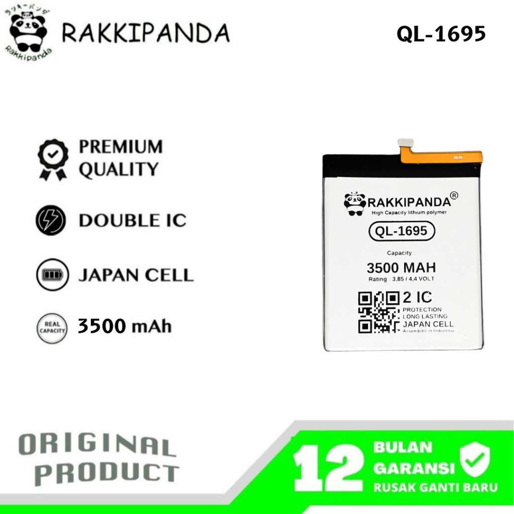 RakkiPanda - QL1695 Samsung A01 Batre Batrai Baterai