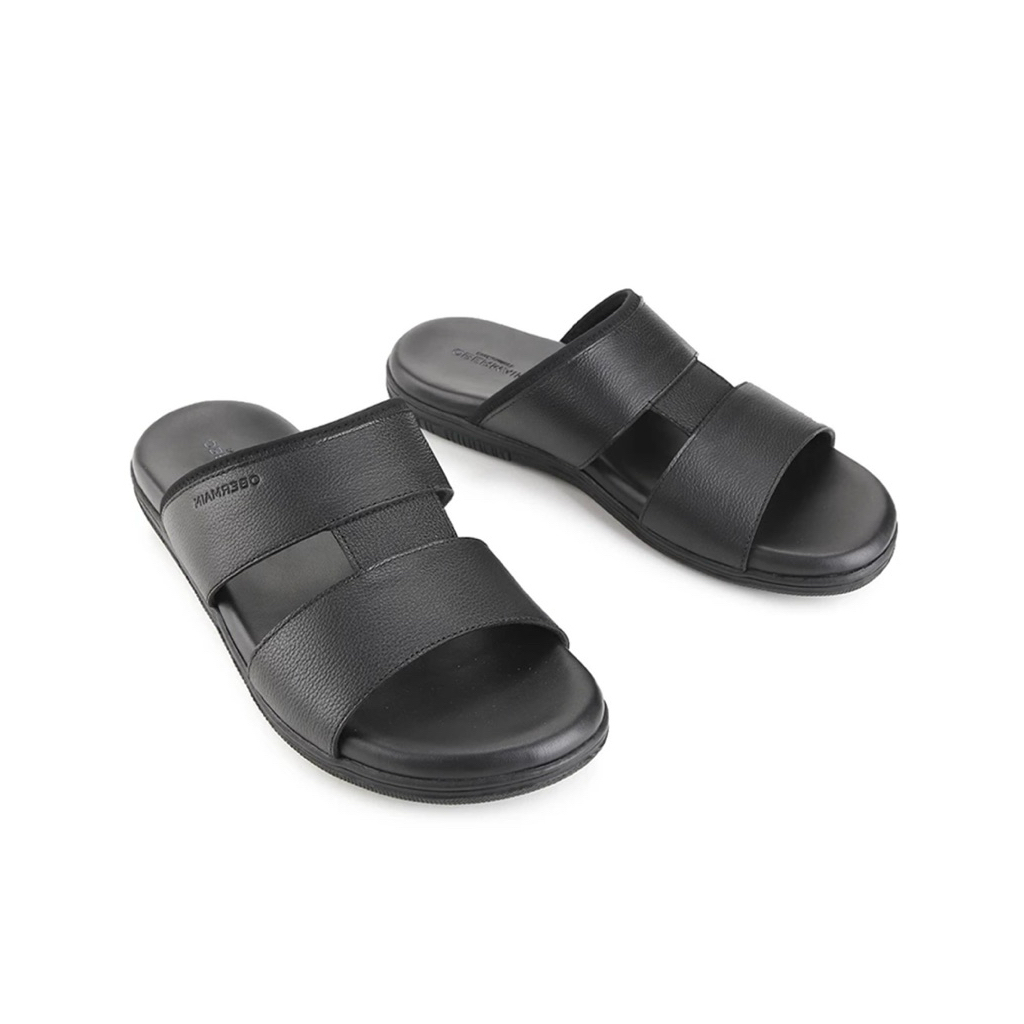 Sandal Slide Pria Obermain Original - Leather