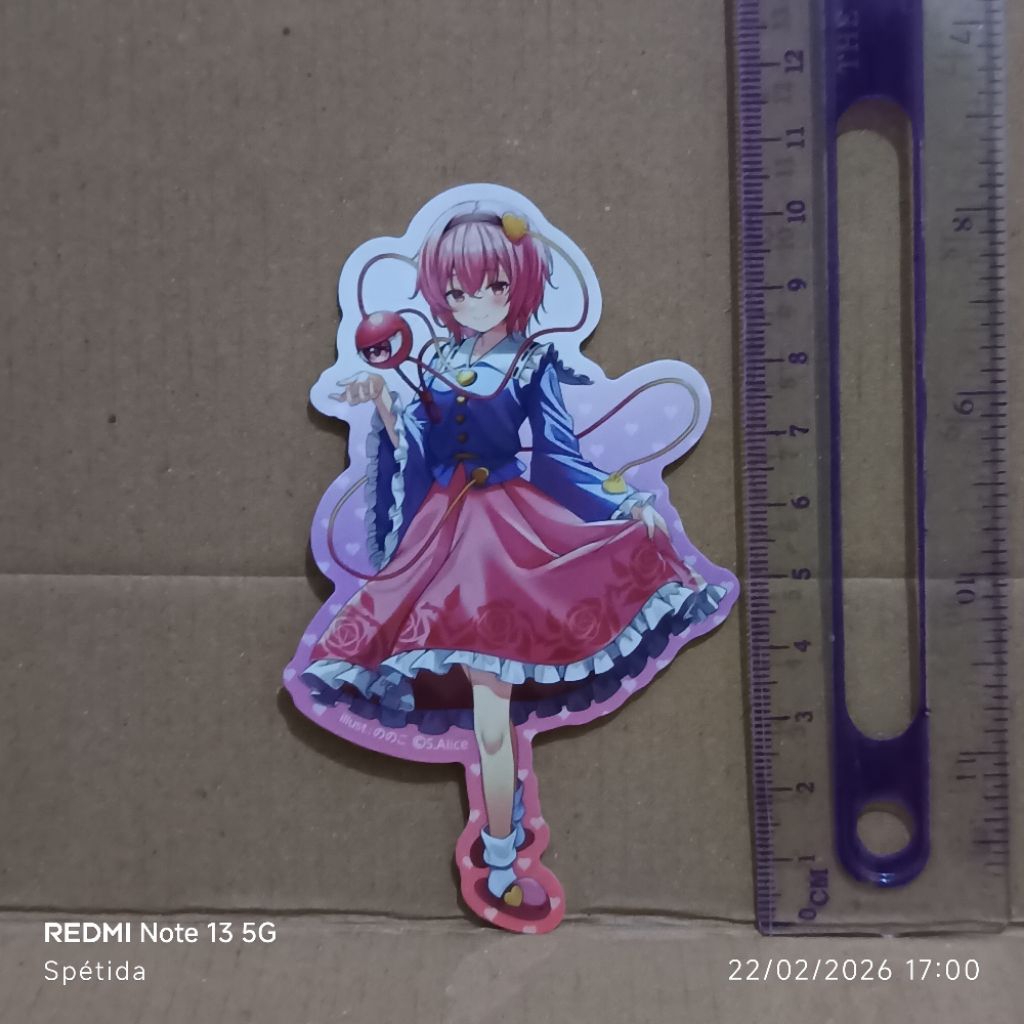 Satori Komeiji Touhou Project Official Sticker