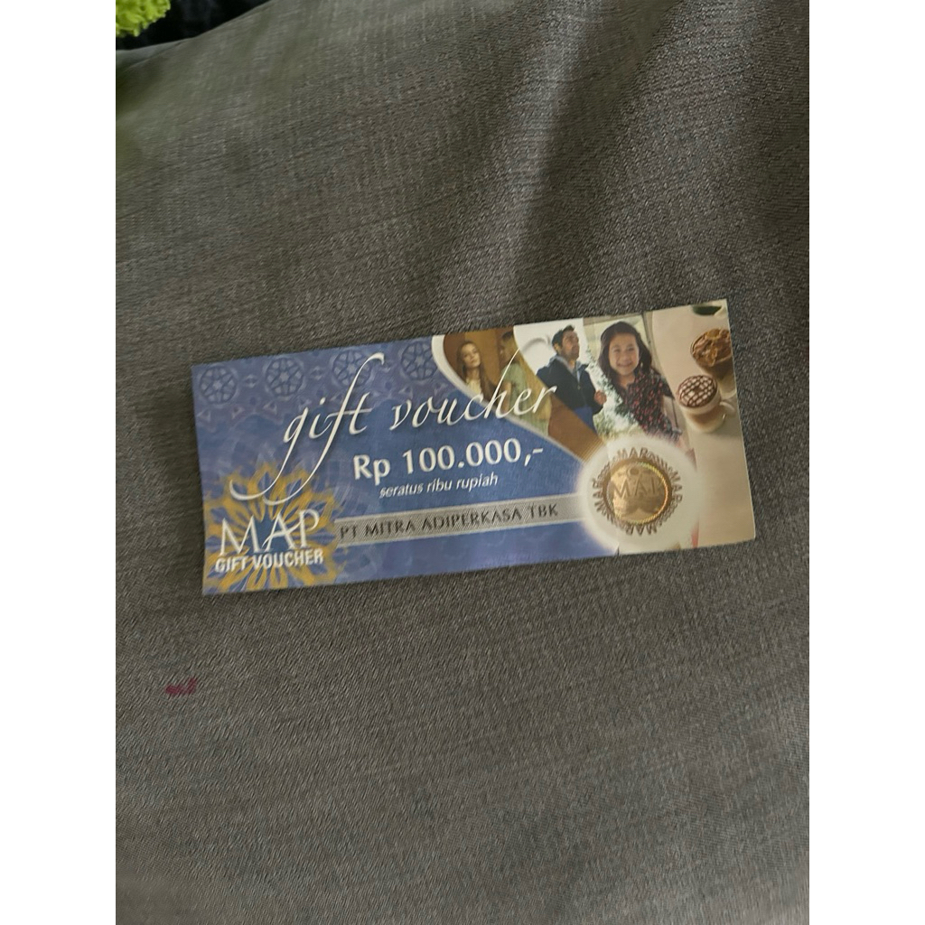voucher MAP