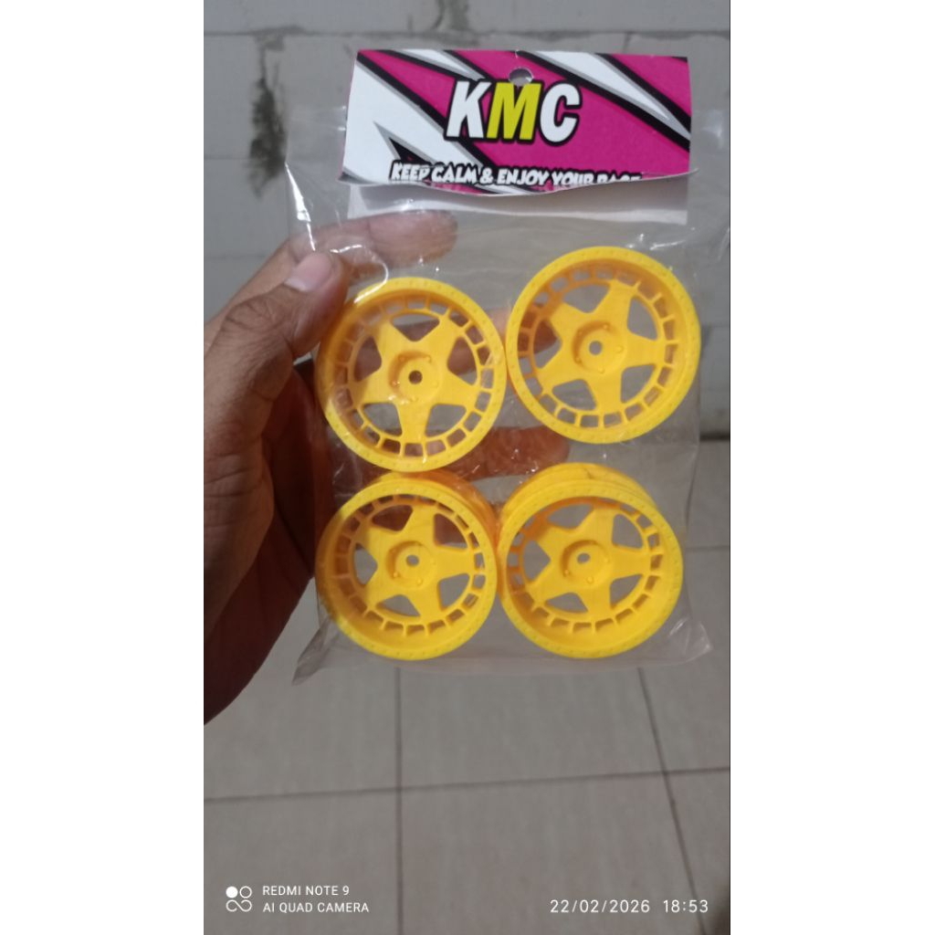 velg rc rally 1:10 kmc model bintang celong