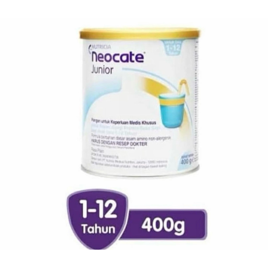 Naocate junior 400 gram ( susu anak alergi susu sapi )