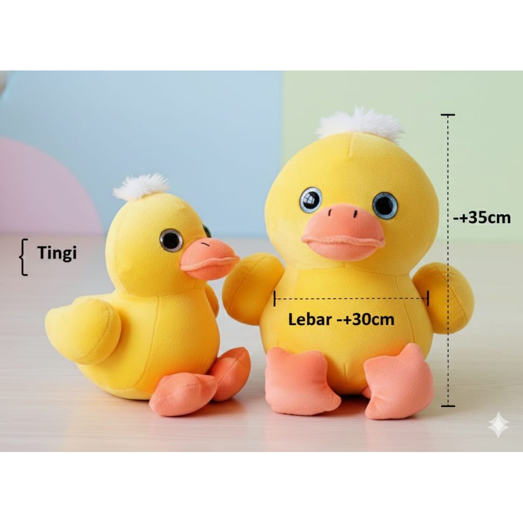 Boneka Bebek Lucu Bahan Yelvo Lembut