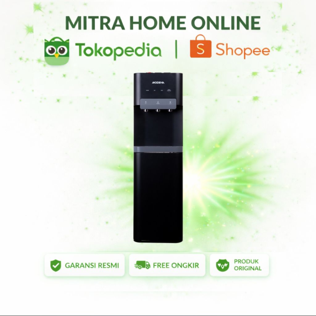 MODENA WATER DISPENSER - DD 1314 BABK GALON BAWAH LOW WATT