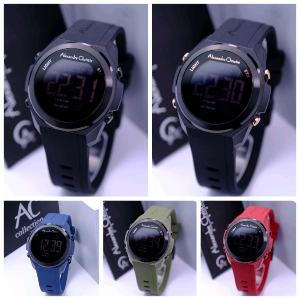 JAM TANGAN PRIA SPORT ALEXANDRE CHRISTIE AC 9342 AC9342 ORIGINAL GARANSI RESMI 1TAHUN