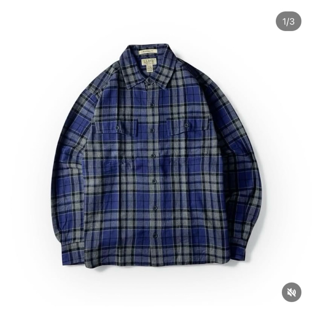 LL BEAN FLANNEL SHIRTS