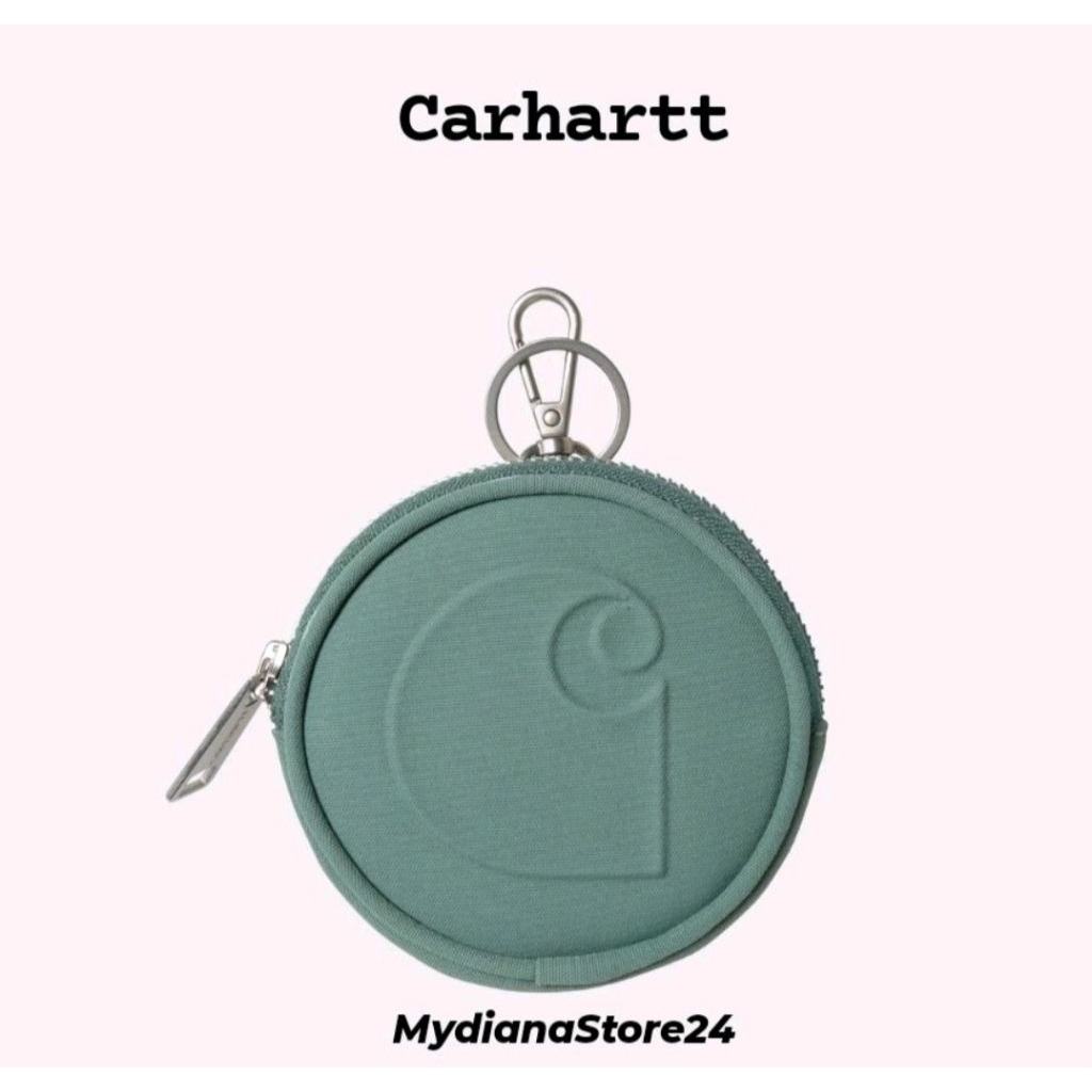 CARHARTT - CARHARTT CLARTON ZIP WALLET - SILVER PINE