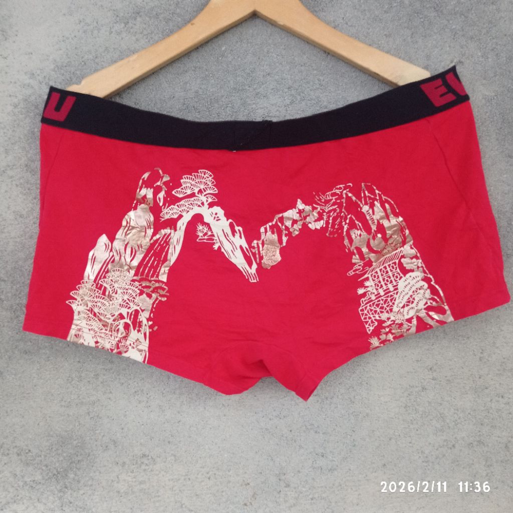 boxer Evisu Big Logo