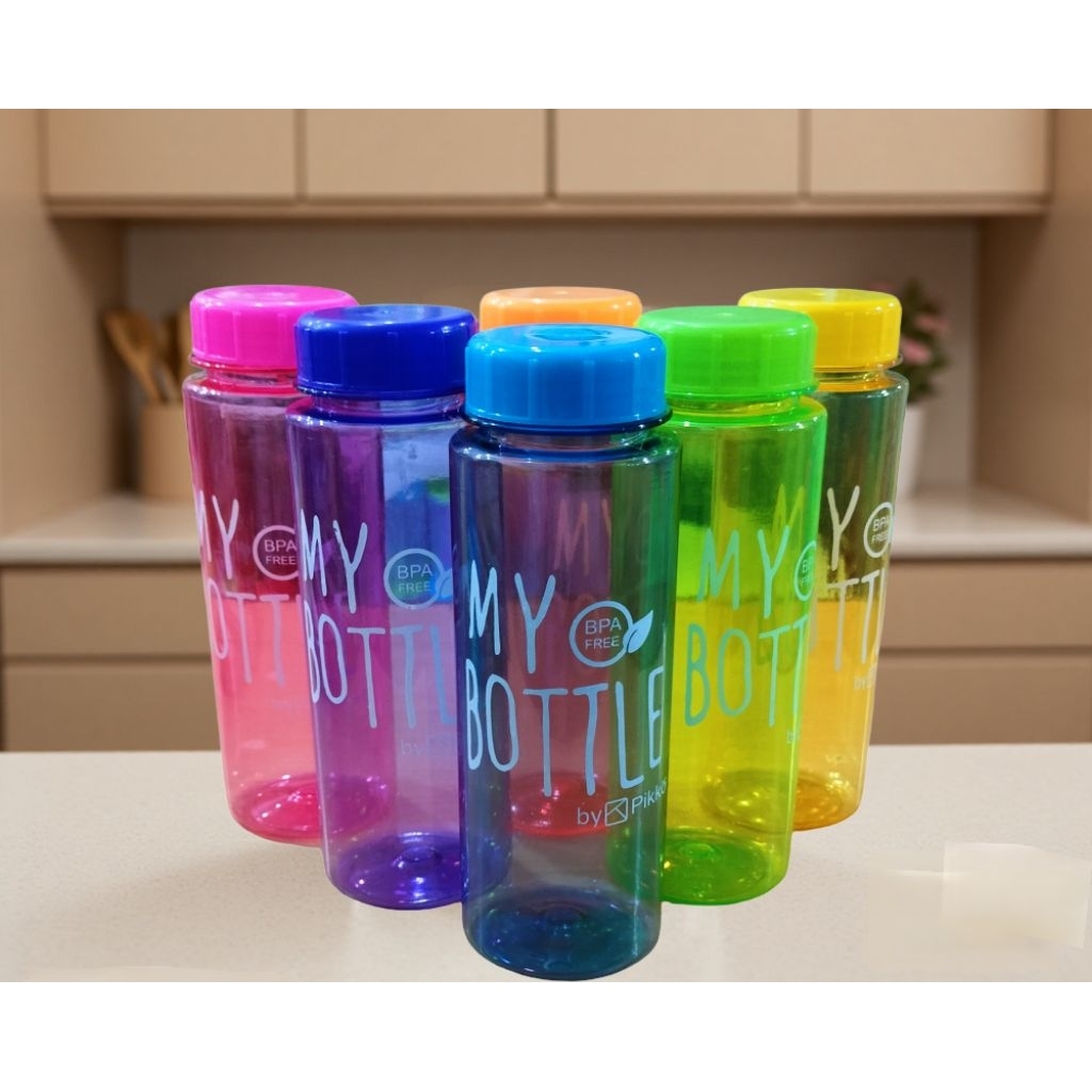 Botol Minum My Bottle BPA Free 500ml - Anti Pecah, Tahan Panas, Elegan