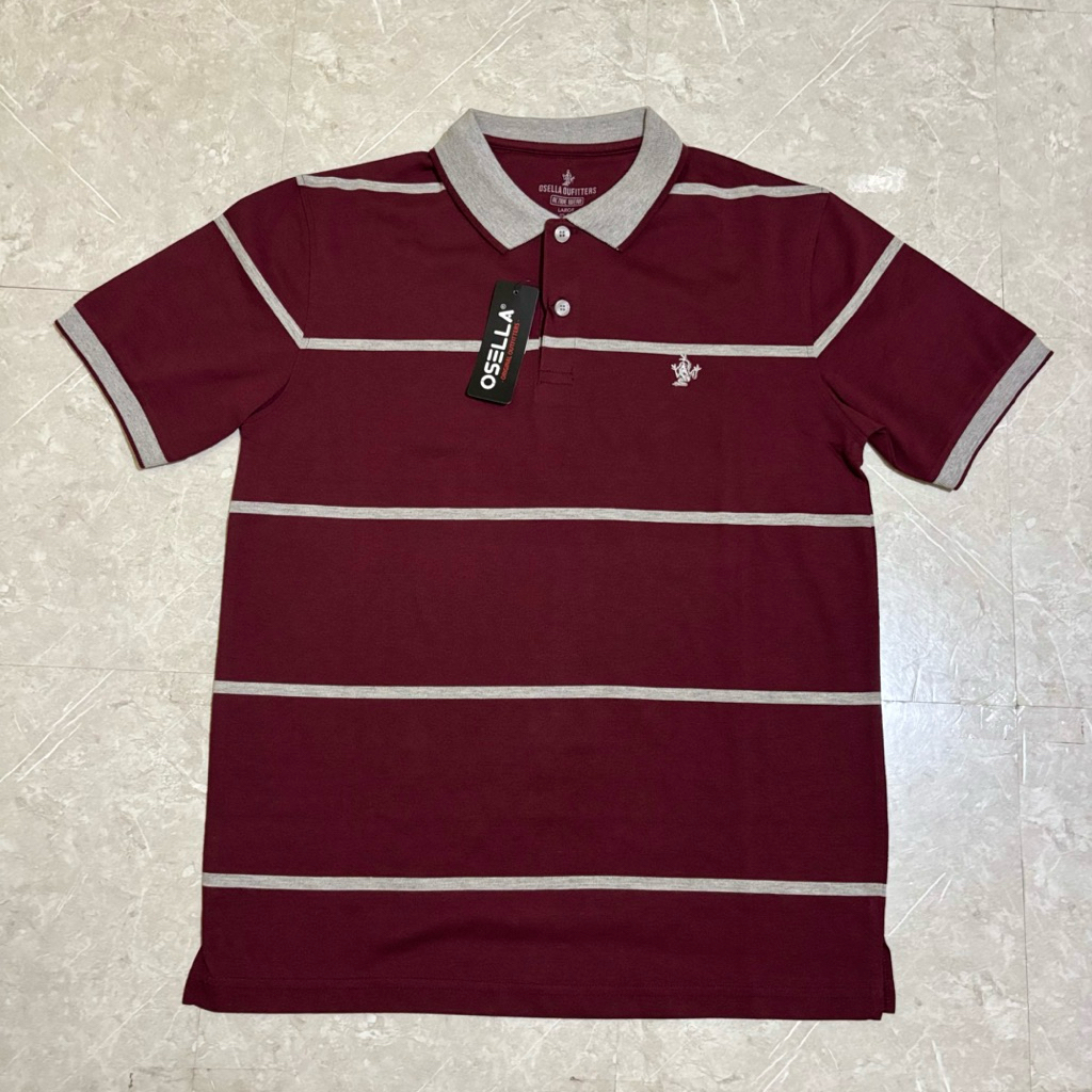 kaos kerah/polo osella pria original