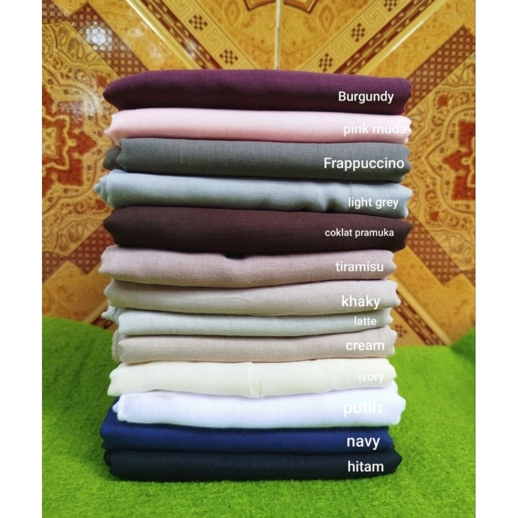 Hijab Segi Empat Paris Jadul Ori Varisha/Hijab Paris Segi Empat/Paris Jadul Polos/Jilbab Paris Varis