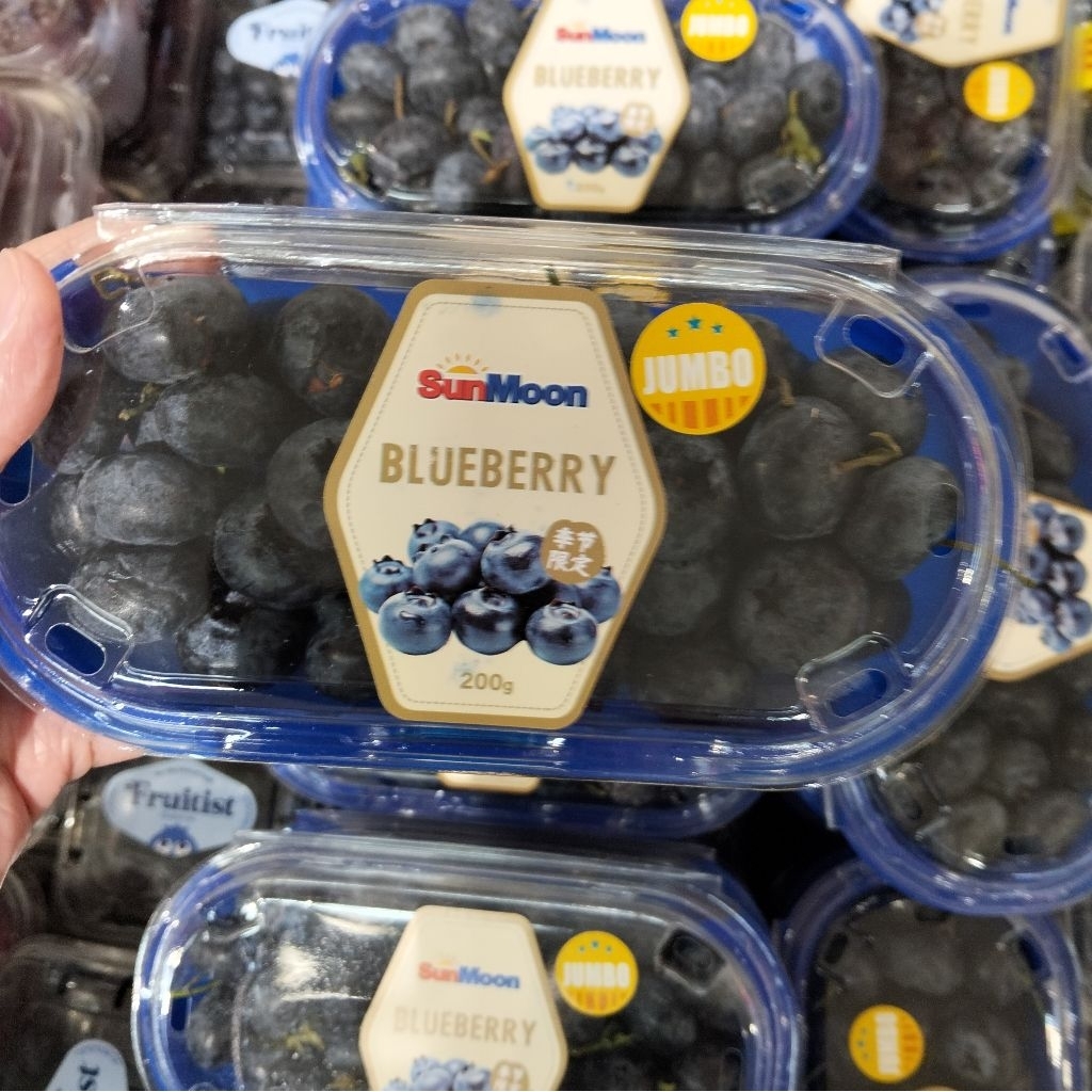 Sunmoon Blueberry Jumbo 200g / Buah Blueberry / Blueberry Segar / Bluberi