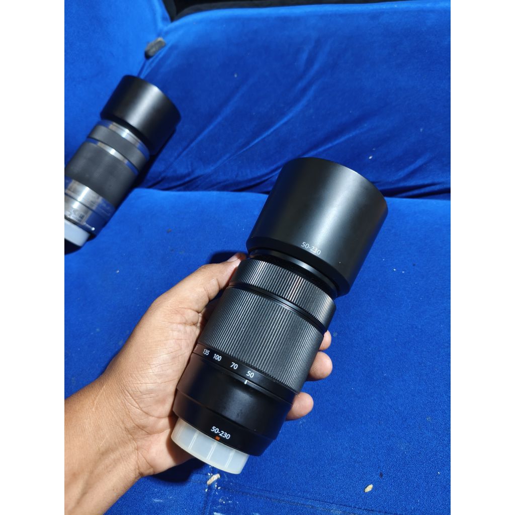 lensa tele fuji 50-230mm mulus