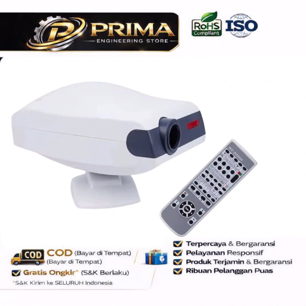 Projector Chart | Proyektor Vision Chart | Projector Vision Chart untuk Klinik & Optik