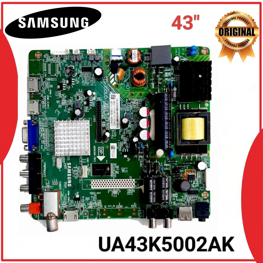 Mainboard Samsung 43 inch UA43K5002AK UA 43K 5002 AK 43K5002  MB / Mobo Part TV LED 100% Original Be