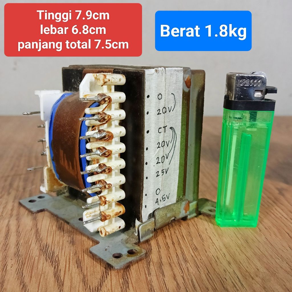 Trafo bando 4A CT20V copotan Samsung bekas normal