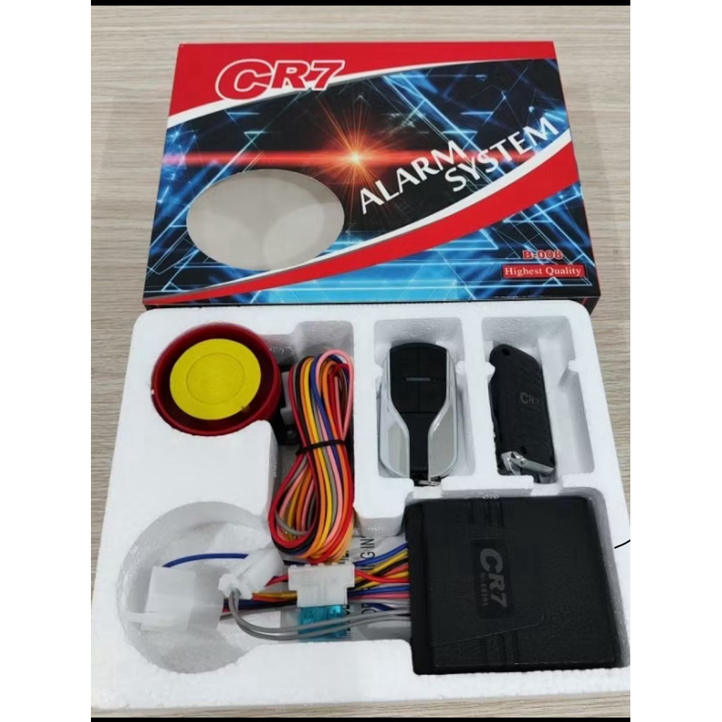 alarm + kunci remot motor