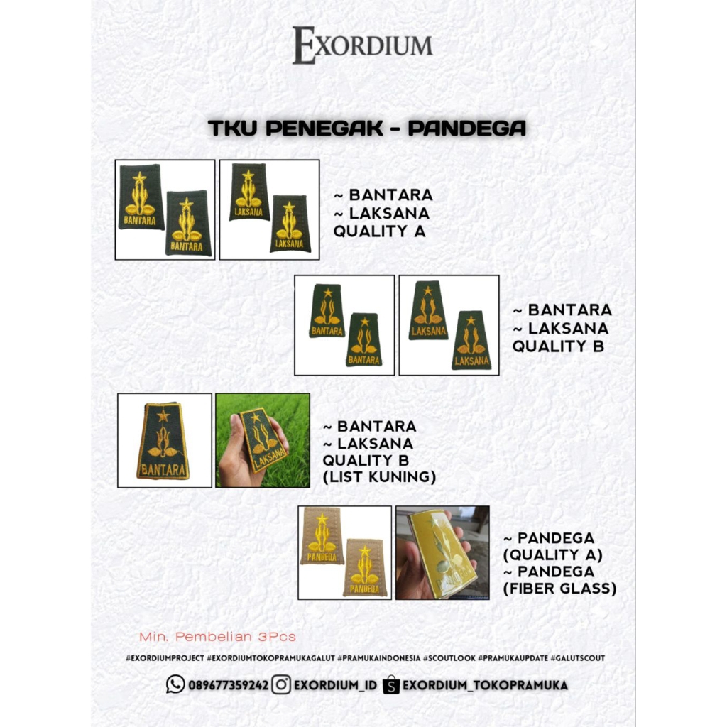 EXORDIUM || TKU PRAMUKA PENEGAK - PANDEGA : BANTARA & LAKSANA