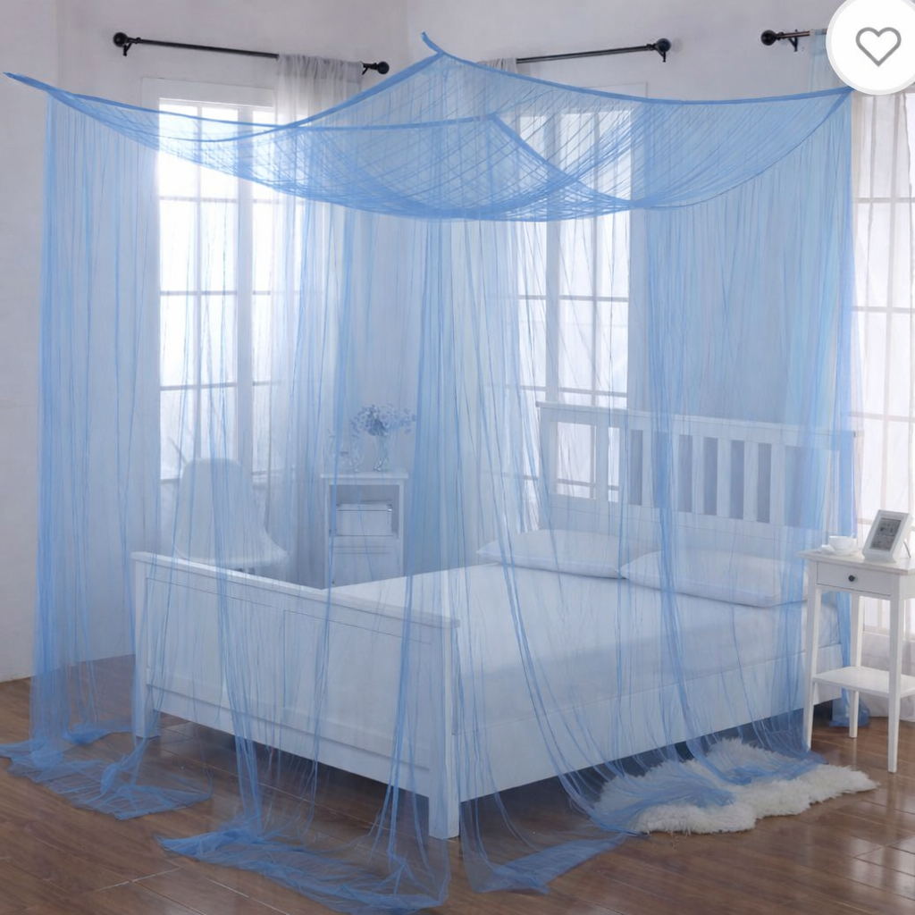 Kelambu Tidur Kotak Polos / Kelambu Gantung / Kelambu Tidur Ukuran 120 x 200 cm, 150 x 200 cm, 180 x
