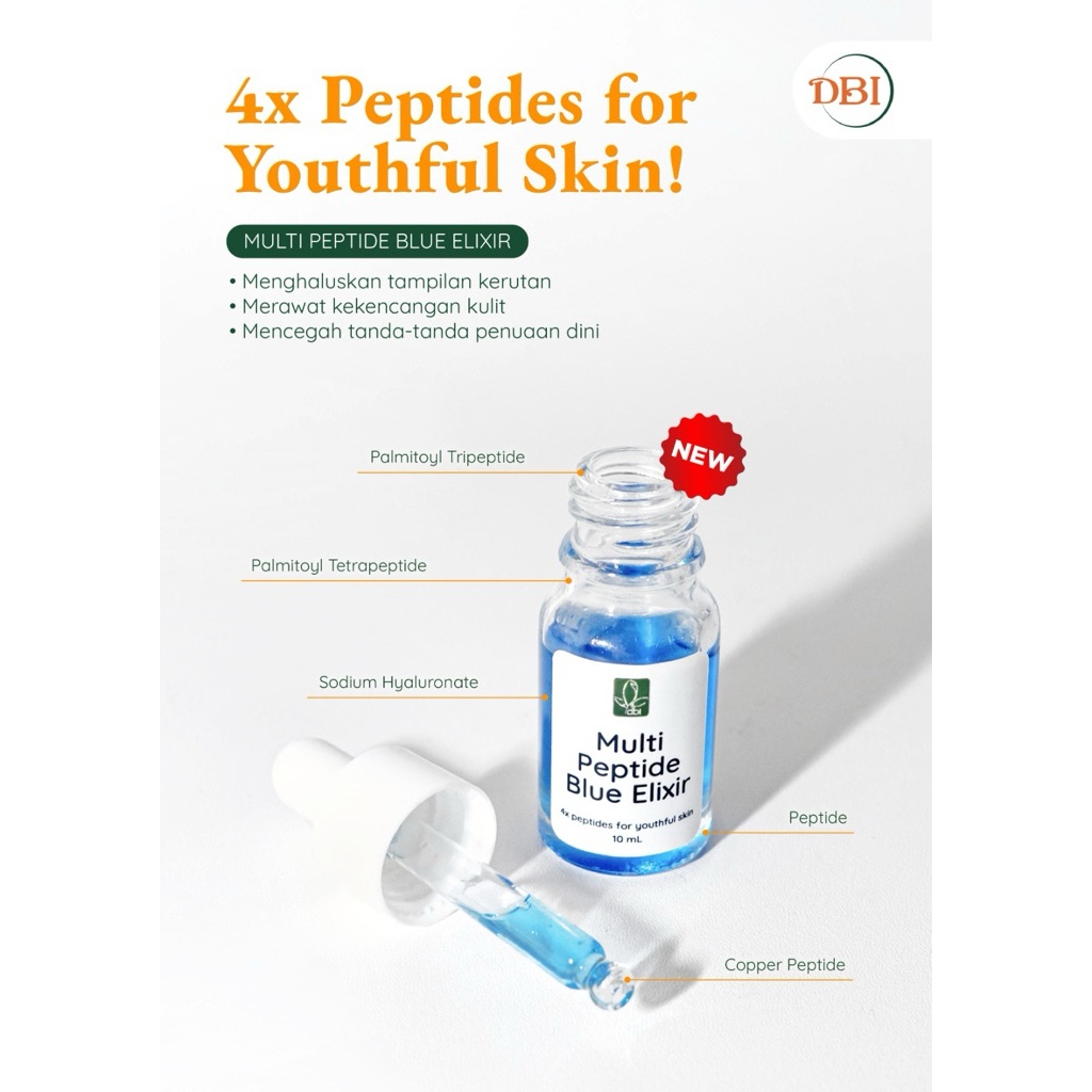 DBI MULTI PEPTIDE BLUE ELIXIR - serum anti aging