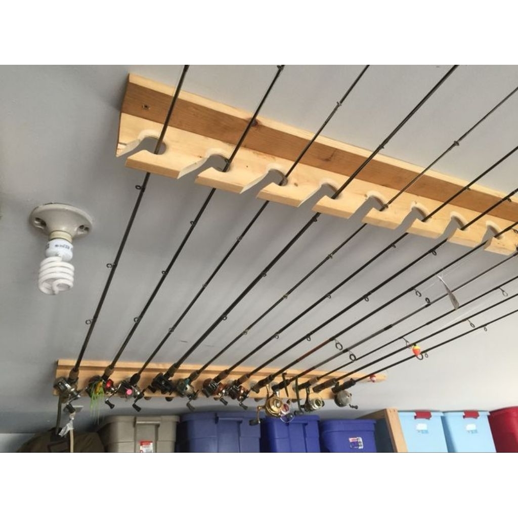 Rak pancing/rak joran/ rak tegek isi 10 plong