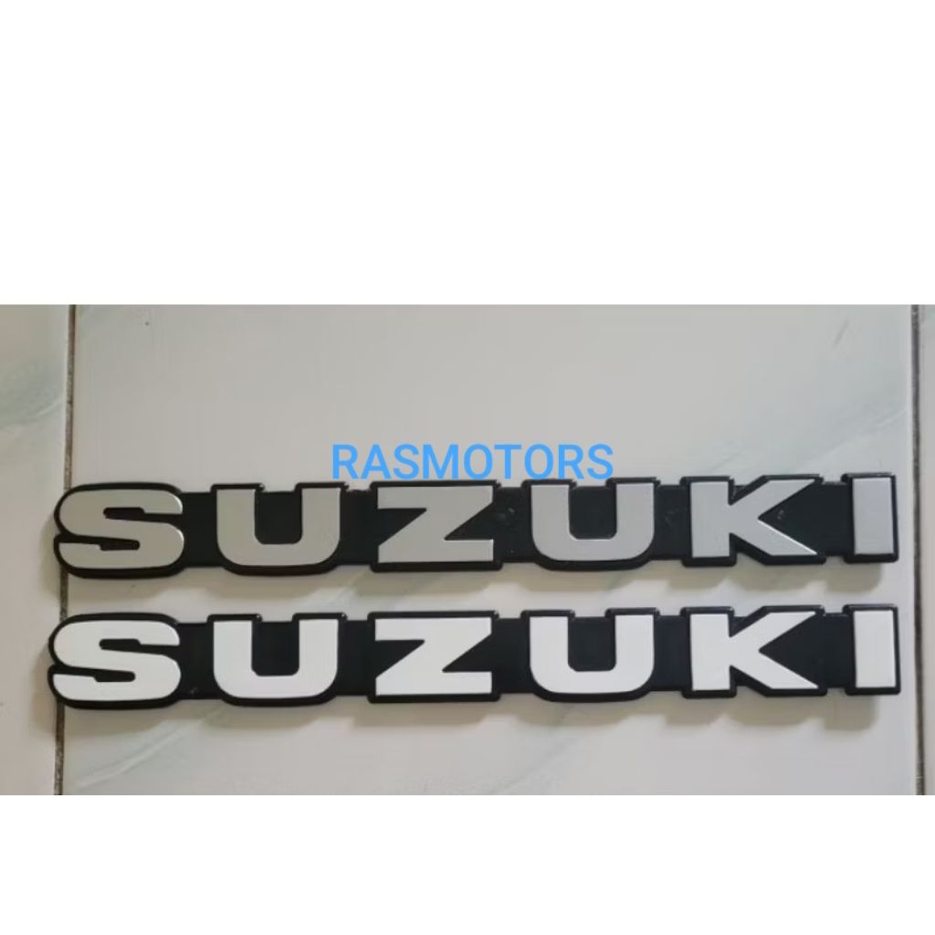 emblem logo tulisan SUZUKI / emblem suzuki KATANA