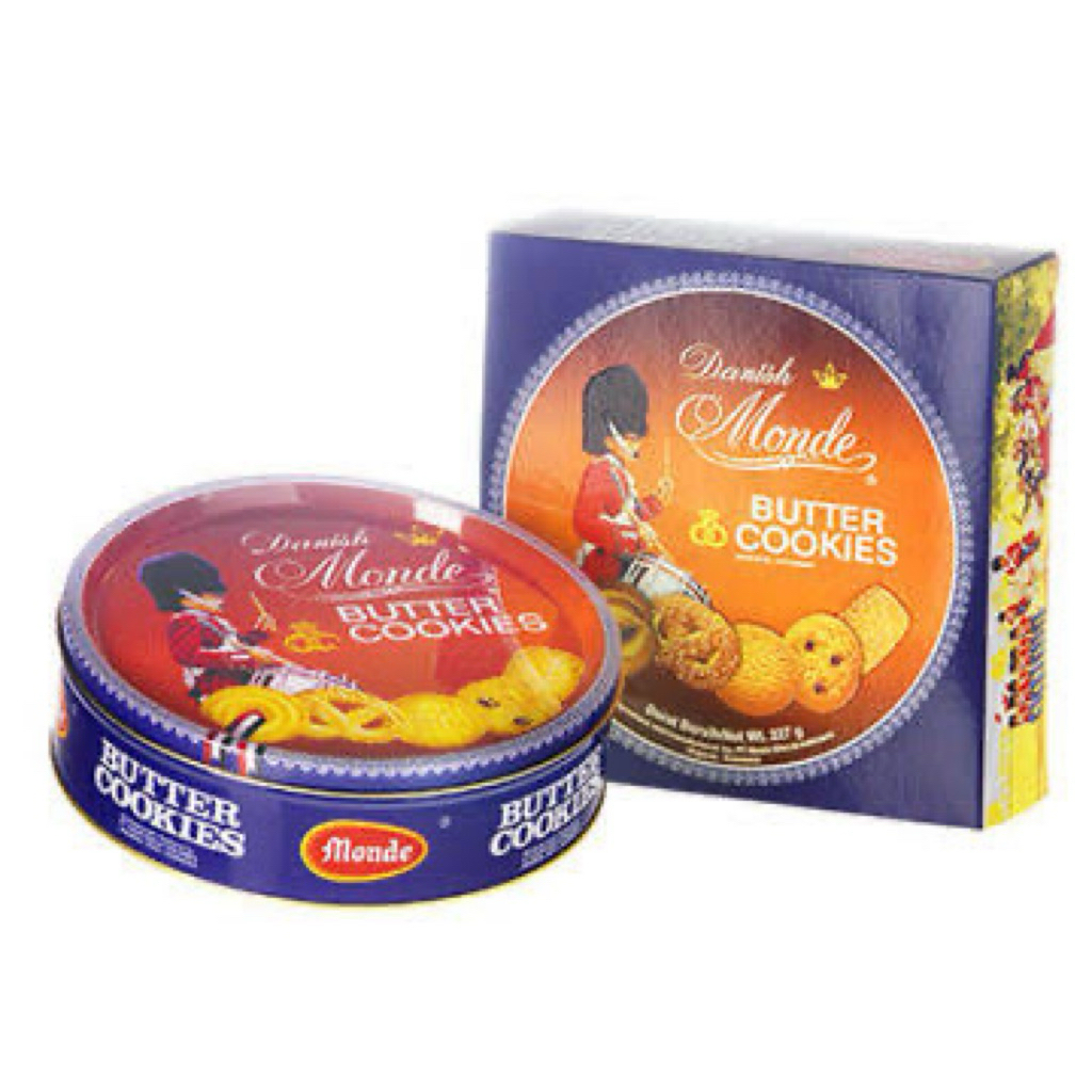 Monde Biscuit Butter Cookies Kaleng
