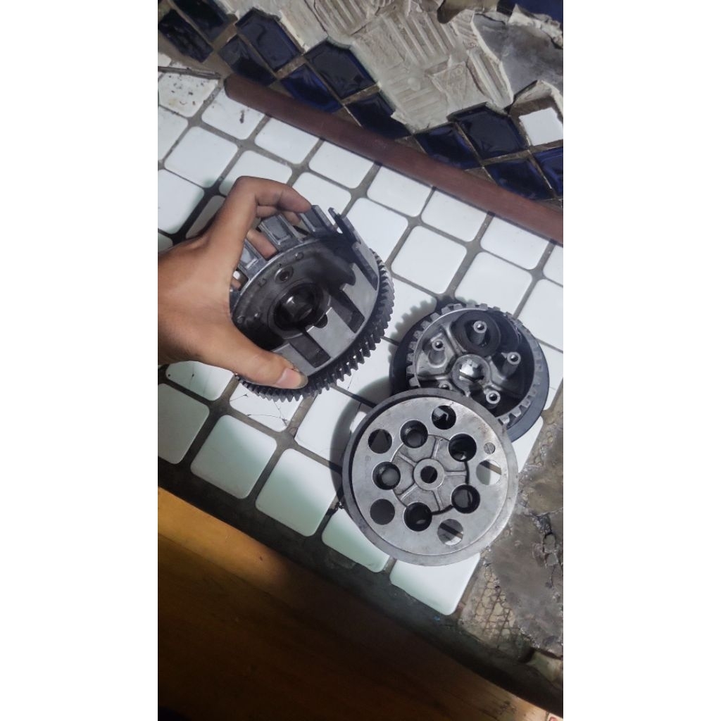 rumah kopling satria fu original copotan