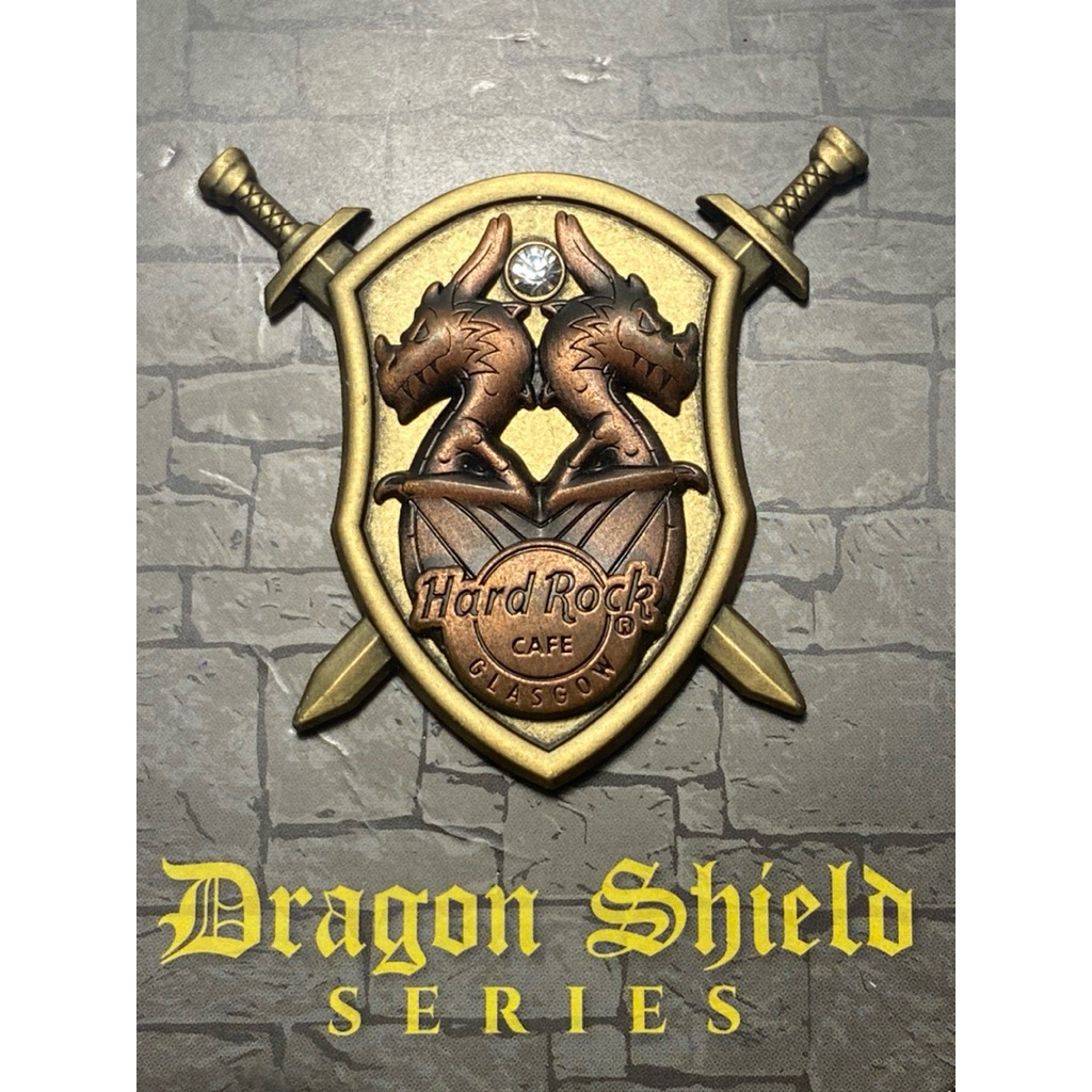 Pin Hard Rock Cafe Glasgow - Dragon Shield Series