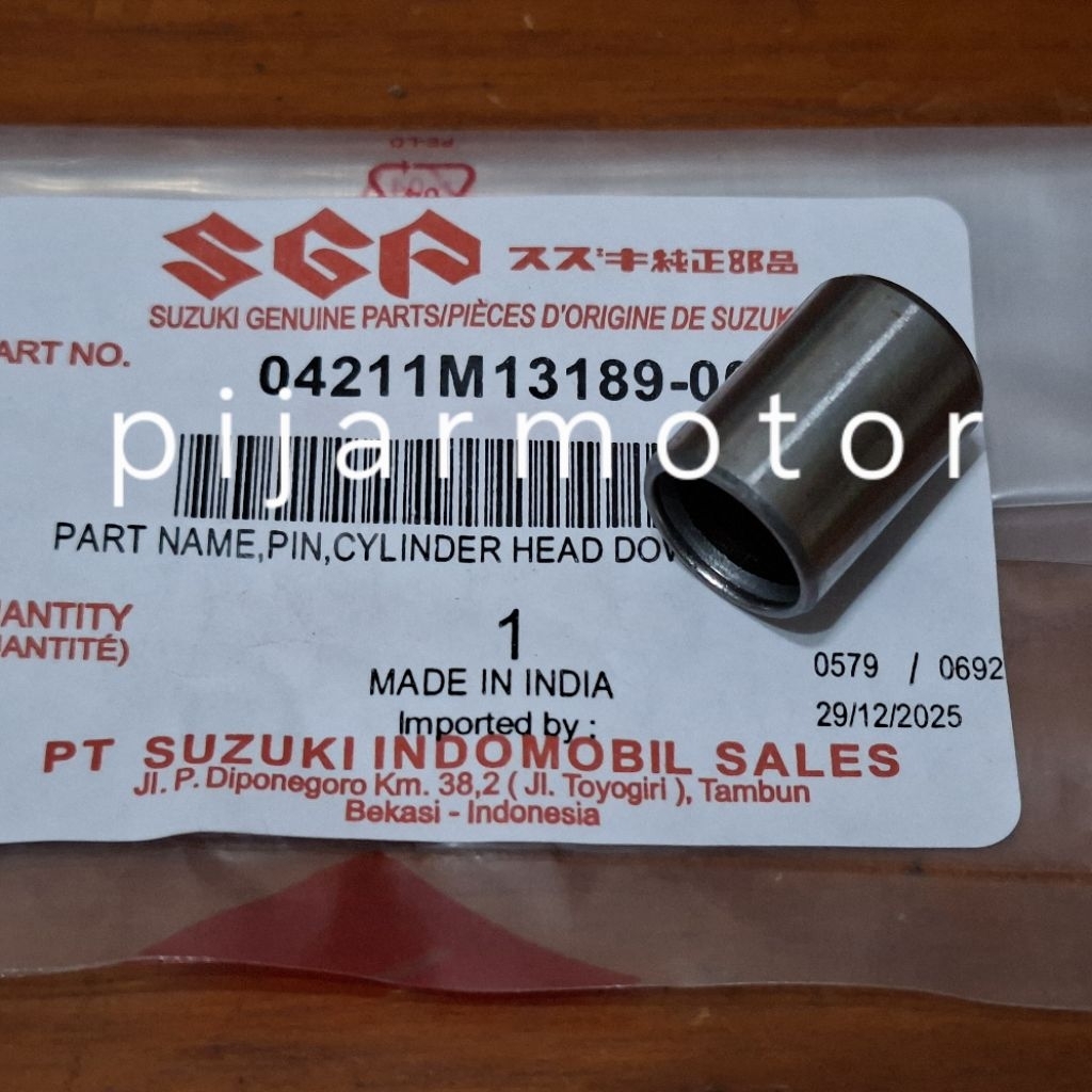 (Harga Satuan) Pin Bosh 13x18 Crankcase Suzuki TS 125 TRS