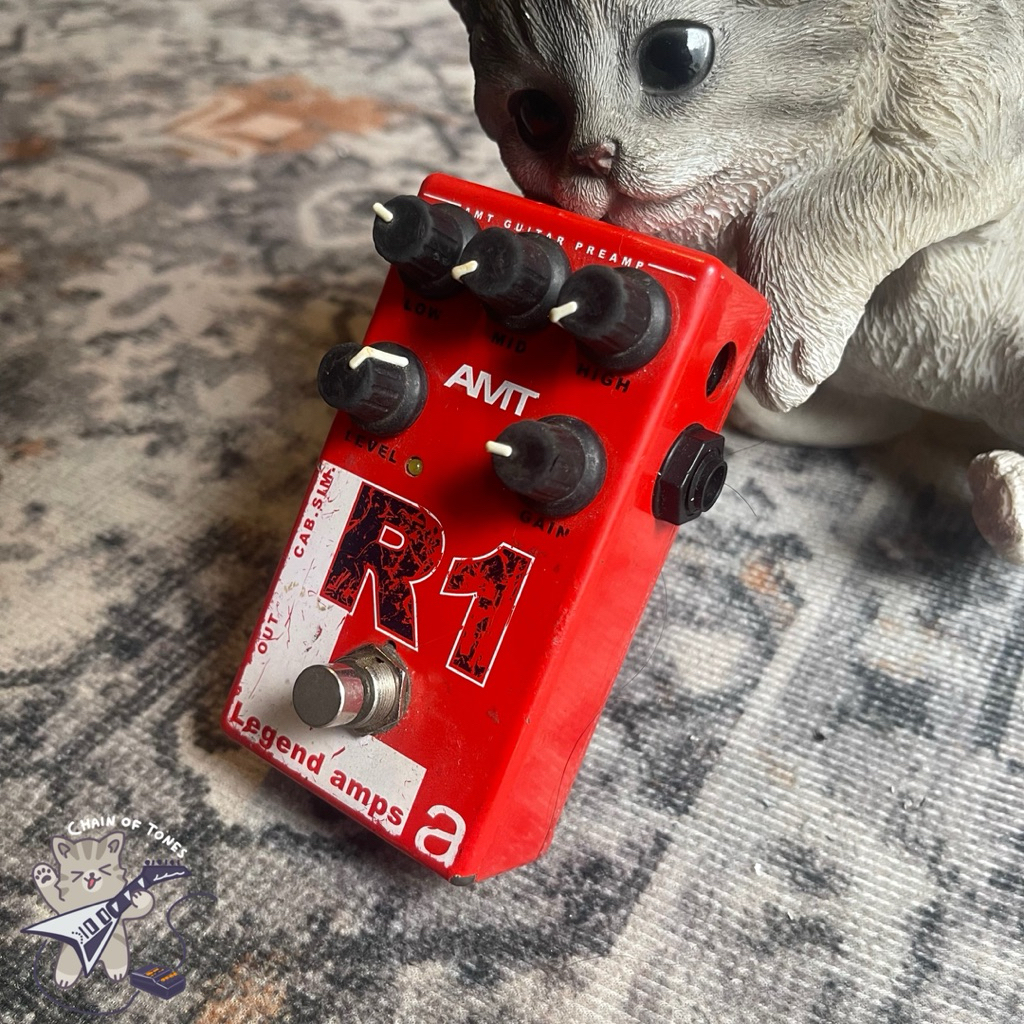 LEGEND AMPS AMT R1 PREAMP/CABSIM/DISTORTION PEDAL EFEK GITAR BASS BEKAS