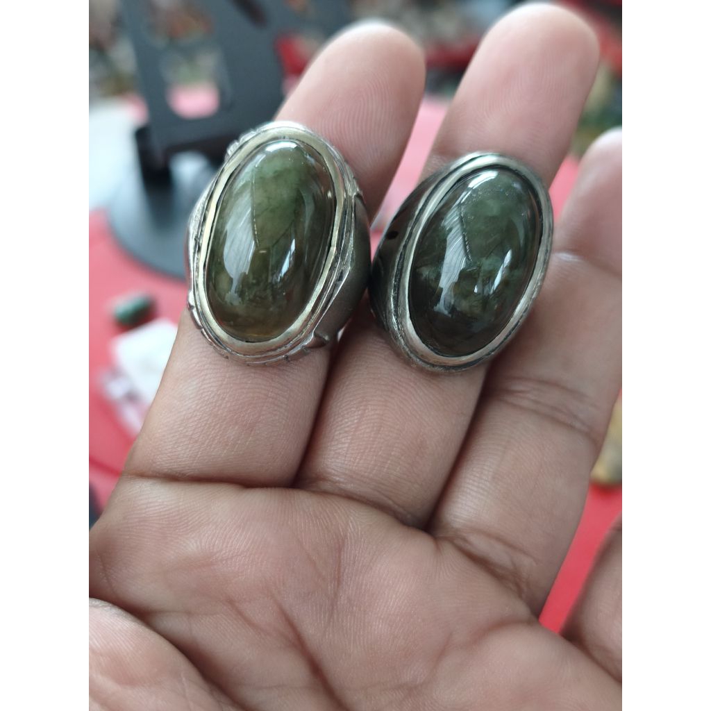 batu cincin solar lumut ring apalka 8/9