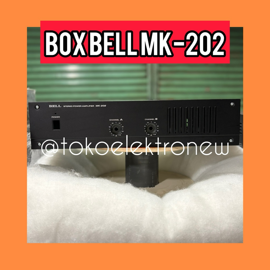 BOX AMPLIFIER BELL MK 202 + ACC LENGKAP