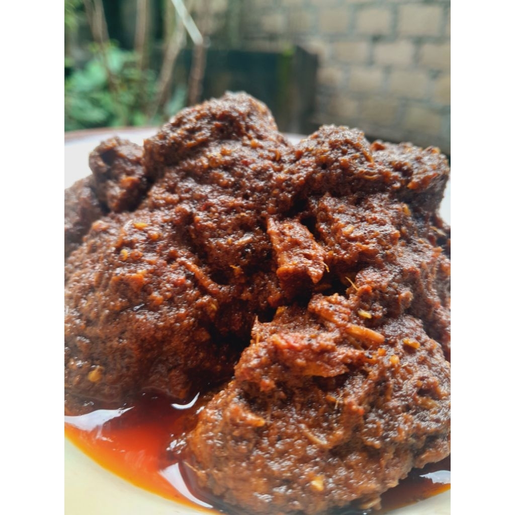 Rendang Padang  kemasan vakum