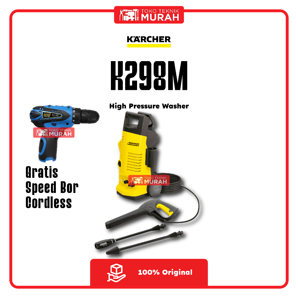 karcher k 298m home and garden high pressure cleaner